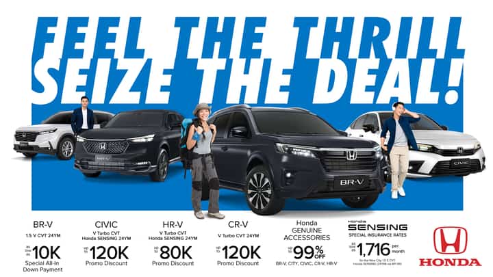 BIG discounts on offer for the top Honda models.